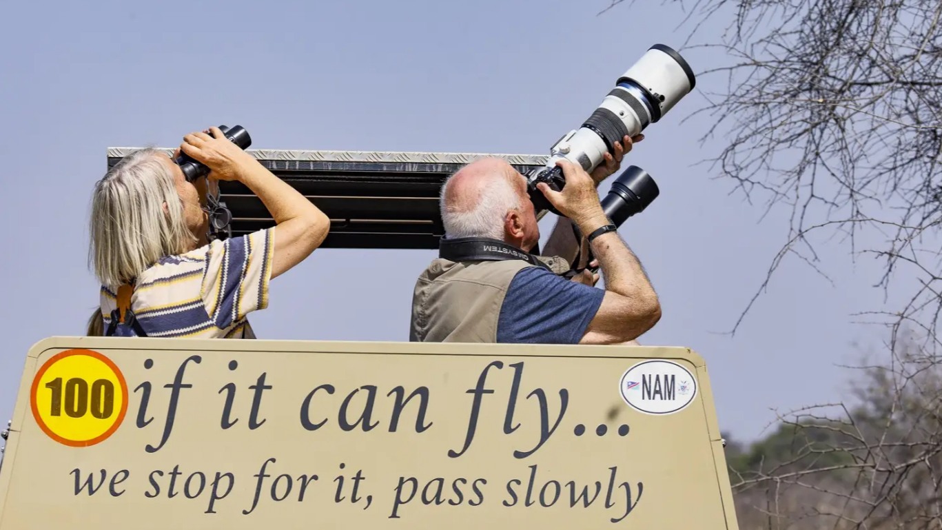 Birder Expedition Truck in Namibia